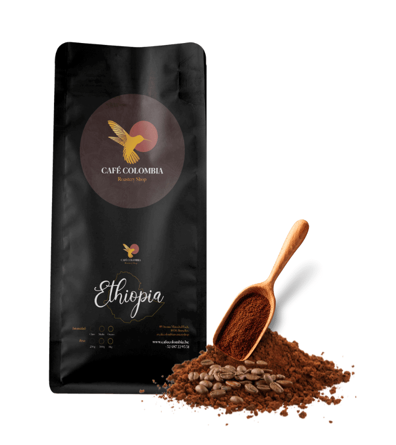 Koffie Ethiopië Cafe Colombia