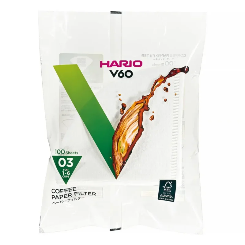 Hario-filters voor V60, 100 stuks