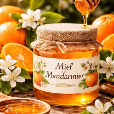 Miel de Mandarinier Espagne 400g