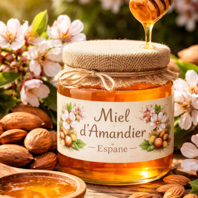Miel d'amandier / Espagne 400g