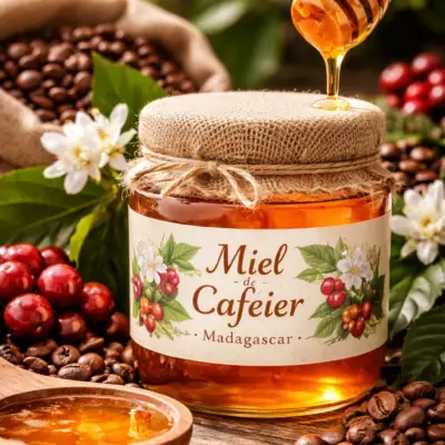 Miel de Caféier Madagascar 400g
