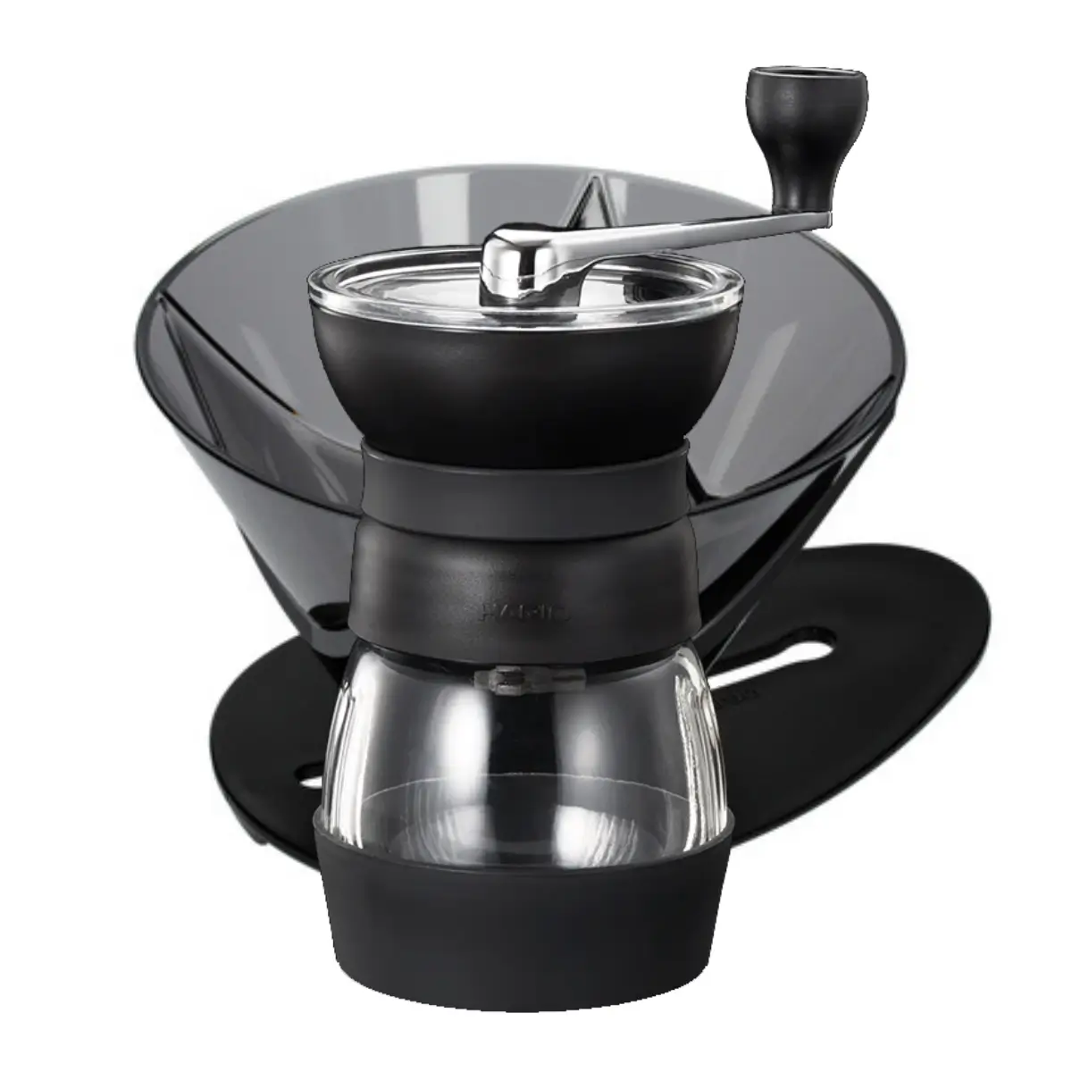 Hario - V60 Plastic One Pour Dripper MUGEN - Black