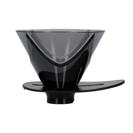 Hario - V60 Plastic One Pour Dripper MUGEN - Black - Afbeelding 2