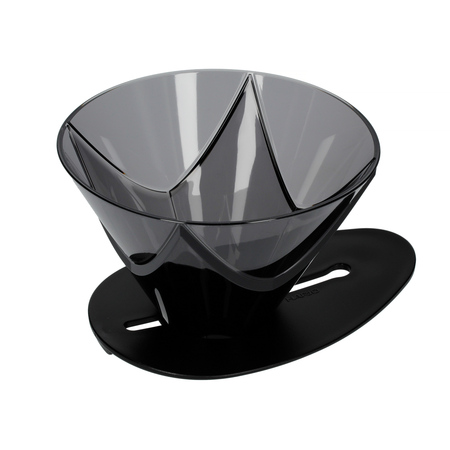 Hario - V60 Plastic One Pour Dripper MUGEN - Black - Afbeelding 3